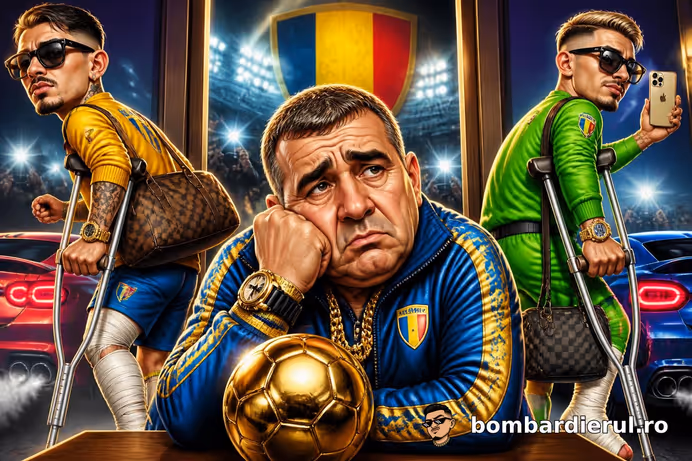 LOVITURĂ DURĂ pentru Gică Hagi! Dennis Man și Ionuț Radu, OUT de la națională chiar înainte de amicale!