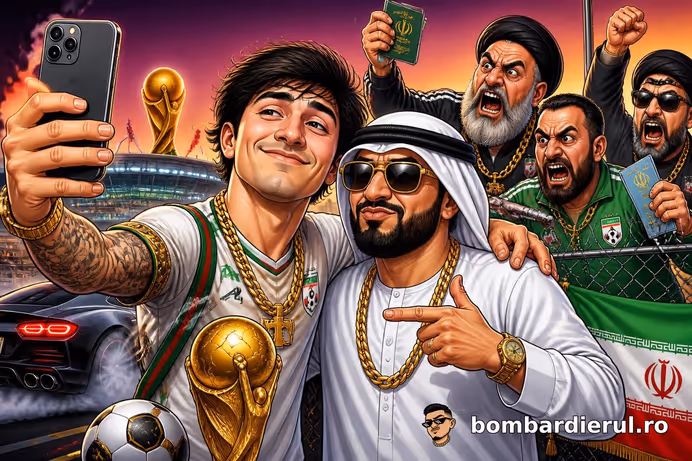 ȘOC TOTAL! Iranul, în criză de vize la Cupa Mondială! Sardar Azmoun, acuzat de trădare după o poză cu emirul din Dubai!