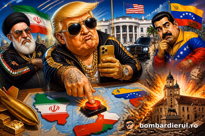 S-A APRINS PLANETA! Trump confundă Iranul cu Venezuela și amenință cu „pulverizarea” Omanului!
