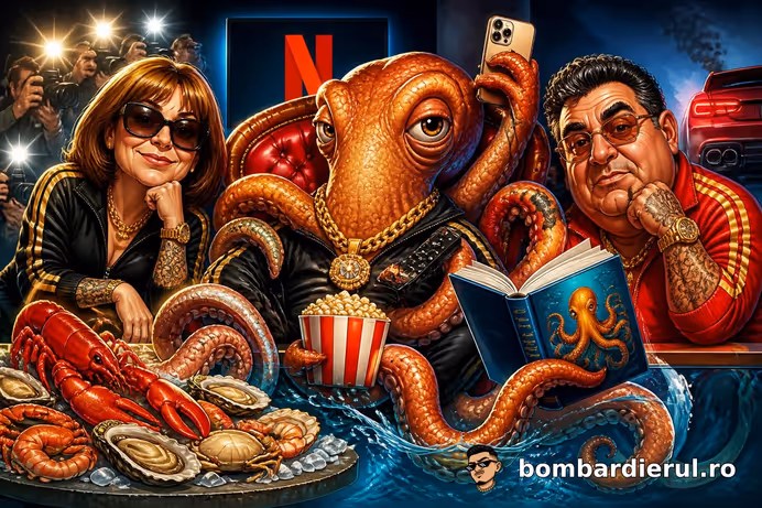 O CARACATIȚĂ A BĂGAT NETFLIX ÎN PANICĂ! „Fie genial, fie ridicol”  -  așa s-a născut fenomenul care te face să renunți la fructe de mare!