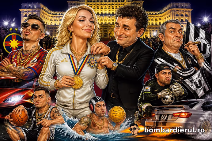 NADIA, REGINA SPORTULUI MONDIAL! 500 de invitați la Palatul Parlamentului, Nicușor Dan i-a dat Steaua României, iar Clujul face curățenie în lot!