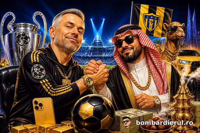 Edward Iordănescu, cu un picior în Champions League: „Bate palma cu arabii!”