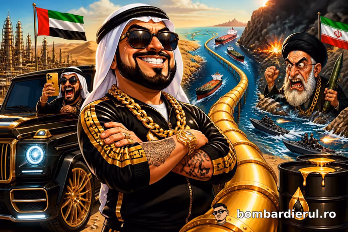 ARABII AU GĂSIT CHEIA! Cum ocolesc Emiratele Strâmtoarea Ormuz și ne scapă de o criză mondială a petrolului