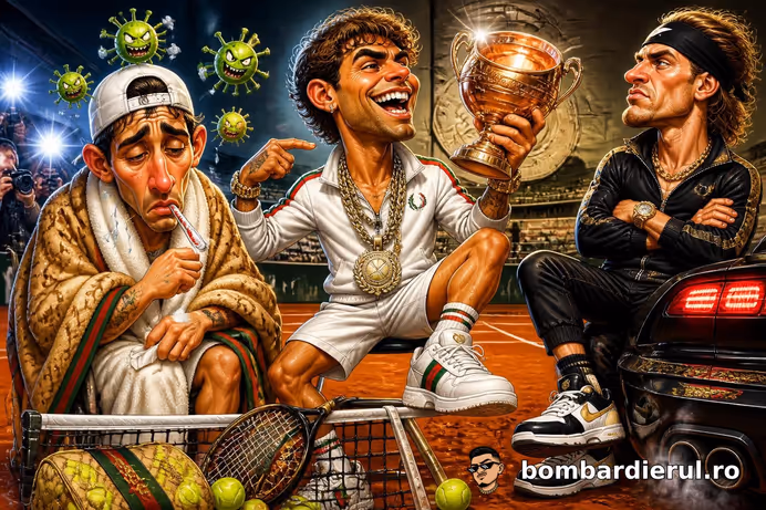 ȘOC TOTAL! Arnaldi se retrage cu o oră înainte de semifinala Roland Garros! Cobolli merge în finală pe sponcul virusului!