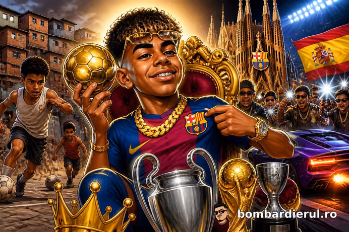UNBELIEVABLE! The Wonder Kid from the Slums Who Makes Europe Tremble! Lamine Yamal's Story: From Concrete to Barcelona!