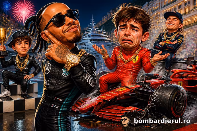 MONACO STARTS WITH SPARKS! HAMILTON SHUTS UP CRITICS, LECLERC VICTIMIZES HIMSELF: "THE CAR IS CHAOTIC" - WHAT IS FERRARI HIDING?