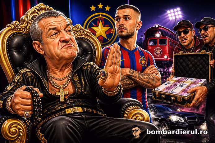 GIGI BECALI, OM DE GHEAȚĂ! A REFUZAT 7 MILIOANE DE EURO PE BÎRLIGEA: „AM SPUS NU”  -  MOTIVUL TE LASĂ MUT!