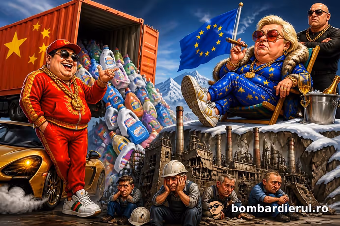 ¡Crisis química golpea a Europa! China nos inunda con productos baratos, ¡y Bruselas duerme en la cima de la montaña!