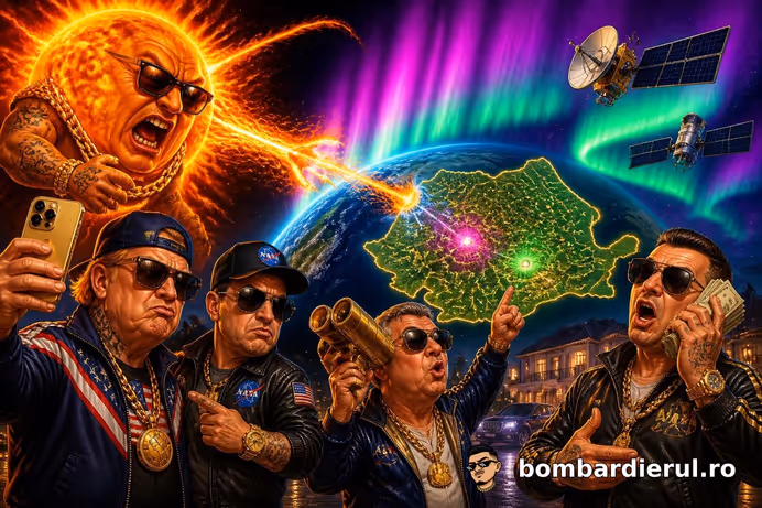 TEMPESTA SOLARE CANNIBALE! Aurore boreali in Romania, fratello! Cosa stiamo vivendo, eh?!