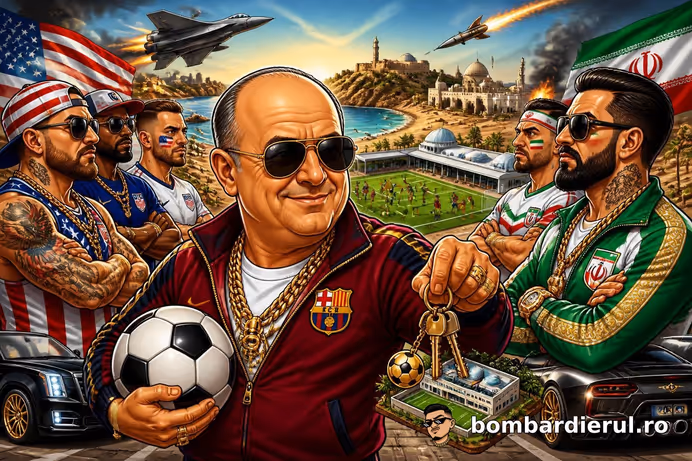 IRAN vs USA at the 2026 World Cup! Dan Șucu Opens Academy 300 km from War!