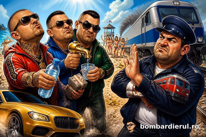 WATER PRICE TOP: Călărași, Vaslui and Iași Leave You Broke! And the Costinesti Train Leaves You Stranded!