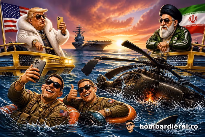 APACHE IN THE WATER! Americans Crash Their Attack Helicopter in the Strait of Hormuz, But the Crew Got Out Unscathed!
