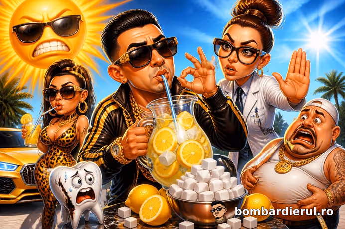HEATWAVE IS ROASTING US! How Much Lemonade Can You Drink Without Wrecking Your Teeth or Blowing Up Like a Balloon?