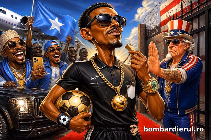 ARBITRUL SOMALEZ, EROU NAȚIONAL DUPĂ CE AMERICANII L-UN RESPINS LA MONDIAL! Motivul te lasă mască!