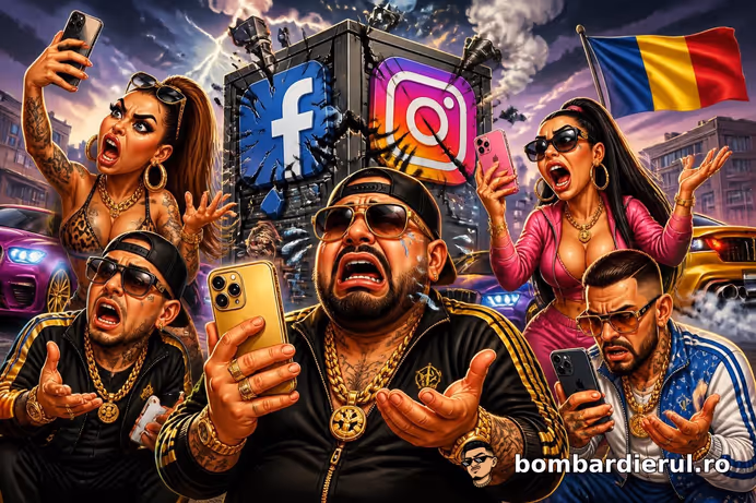 FACEBOOK ȘI INSTAGRAM AU PICAT ÎN ROMÂNIA! 5.700 de români, în stare de șoc: nu mai au cu ce să se laude pe TikTok!