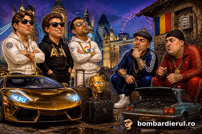 INVADERII AMERICANI! Giganții AI-ului pun stăpânire pe Londra, iar românii tot de la colț fură curent!
