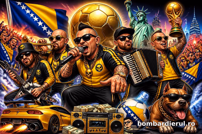 MELODIA CARE A UNIT O ȚARĂ! Bosniacii cântă „du-mă în America” și au făcut un imn mondial!