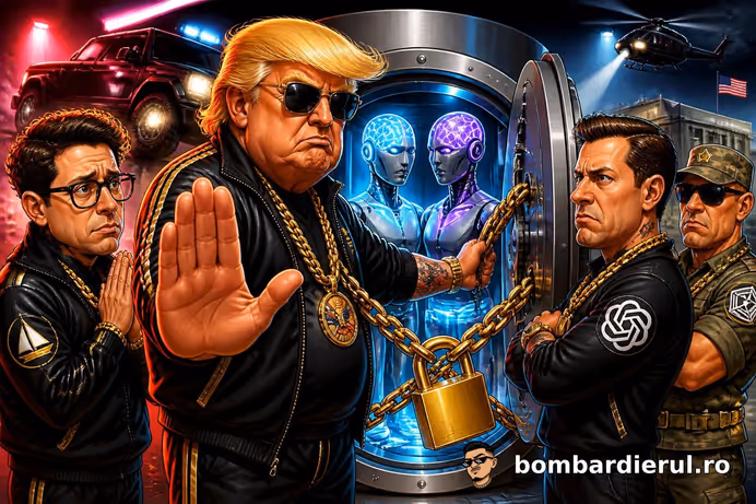 ȘOC ÎN TEHNOLOGIE! Trump a blocat AI-ul care găsea bug-uri de zeci de ani: Fable 5 și Mythos 5, interzise pentru străini!