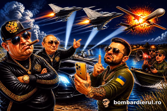 ALARMĂ NAȚIONALĂ! Drona rusească a lovit din nou la graniță! Eurofighter-urile au urlat deasupra Tulcei!
