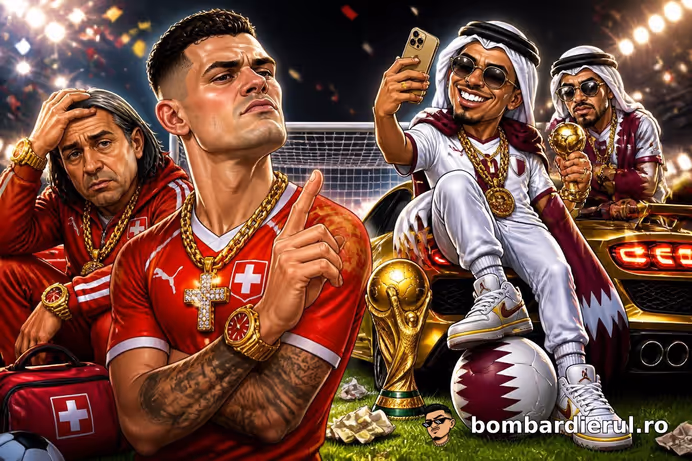 ELVEȚIA, CAMPIOANĂ LA STATISTICI, DAR CU QATARUL ÎN FAȚĂ! Xhaka promite marea cu sarea, dar egalul pică fix în cap!