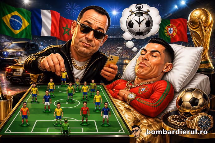 CRISTIANO RONALDO DOARME ÎN REPRIZE DE 90 DE MINUTE! Andrei Vochin și-a făcut „echipa de start” pentru Mondialul 2026  -  11 meciuri de văzut, de la Brazilia-Maroc până la…