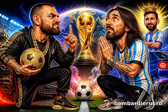 GABI TAMAȘ VREA SURPRIZĂ LA MONDIAL, DAN ALEXA SE ROGEAZĂ LA MESSI! Cine câștigă, de fapt?