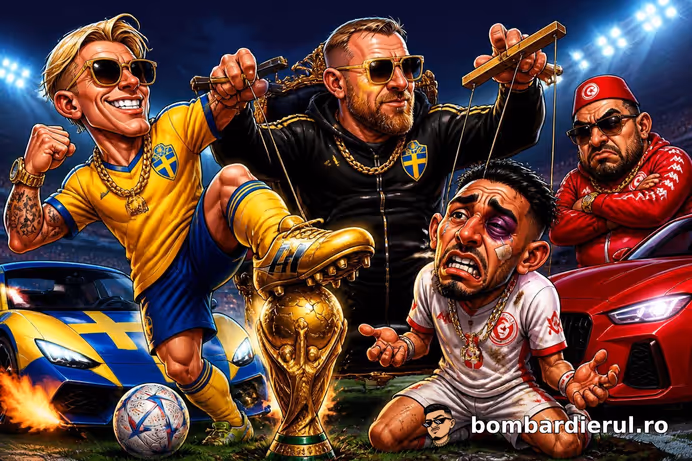 MONDIALUL NE-A RĂIT CU TOTUL! Suedia - Tunisia 2-1, cu reguli care te lasă mască! Cine câștigă, de fapt?