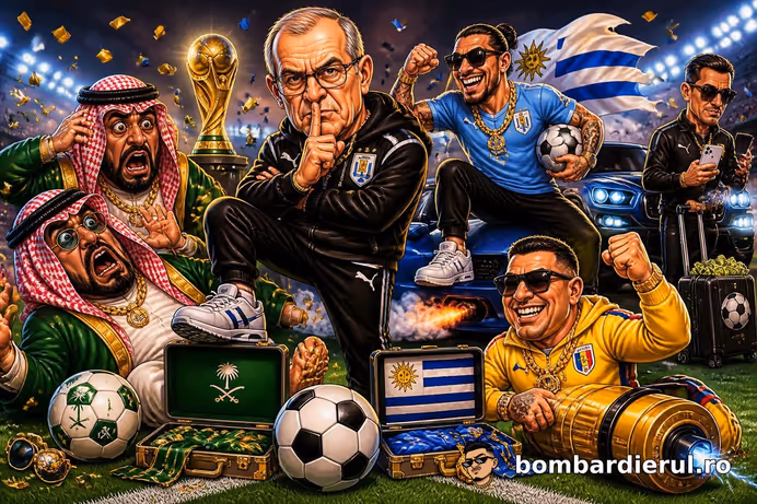 CM 2026: Arabia Saudită  -  Uruguay 1-1. Bielsa a închis gura șeicilor, iar noi ne lăudăm cu energia!
