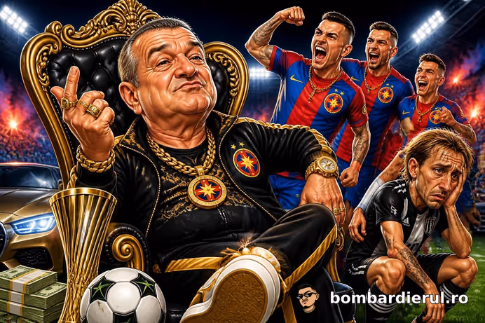 GIGI BECALI, CU TUPEU LA CONFERENCE LEAGUE! FCSB pică cu FK Auda din Letonia, iar patronul zice: „Vreau doar în grupe, nu mă interesează adversarul!”