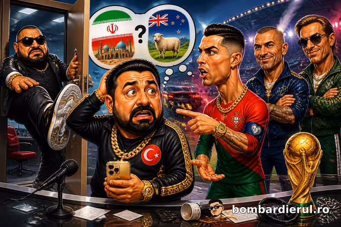 SCANDAL MONSTRU! Comentator turc, dat afară după ce a confundat Iranul cu Noua Zeelandă la CM 2026!