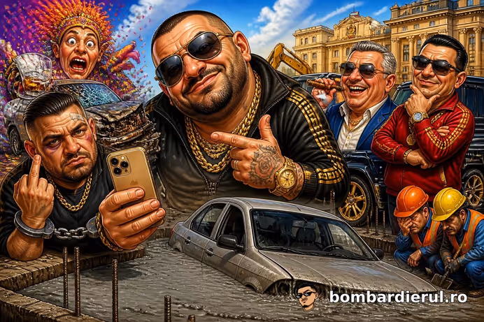 ȘOC TOTAL! Șoferul belgian care a spulberat un carnaval a scăpat cu 27 de ani! Dar ce facem cu Loganul înghițit de beton în București?