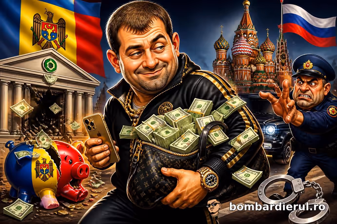 CINE FURĂ MILIOANELE MOLDOVEI? Ilan Șor, un nou mandat de arest! 100 de milioane de dolari, la plimbare!