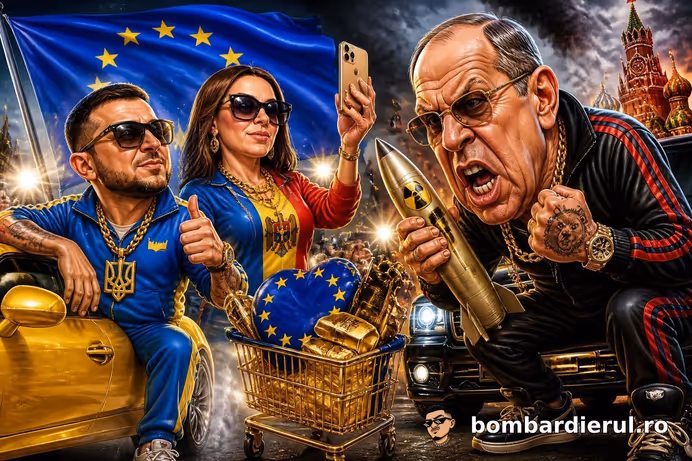 SONDAJ ȘOC: Ucrainenii și moldovenii vor UE cu frenezie! Lavrov urlă de la Moscova: „Nu-i lăsăm!”