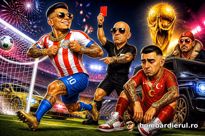 CEA MAI RAPIDĂ REUȘITĂ DIN ISTORIA CAMPIONATULUI! Paraguayul face spectacol și elimină o vedetă după noua regulă FIFA!