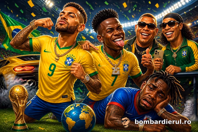 GOL, GOL, GOL! Brazilia face spectacol în fața a 68.000 de fani! Haiti, trimisă acasă cu 3-0!