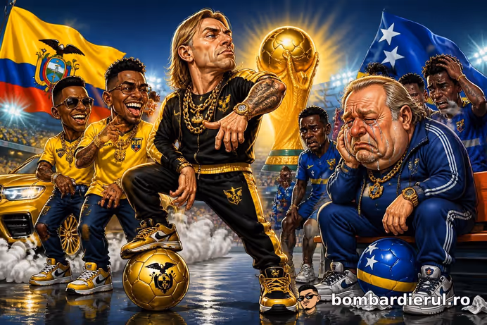 ECUADOR FACE SPECTACOL LA MONDIAL! Curaçao, prima oară la Cupă, vine după 1-7 cu nemții - Beccacece nu glumește, Advocaat plânge pe bancă!
