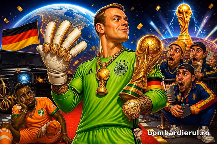 RECORD MONDIAL LA POARTĂ! Neuer face istorie la 40 de ani, iar noi ne uităm cu jind la nemți