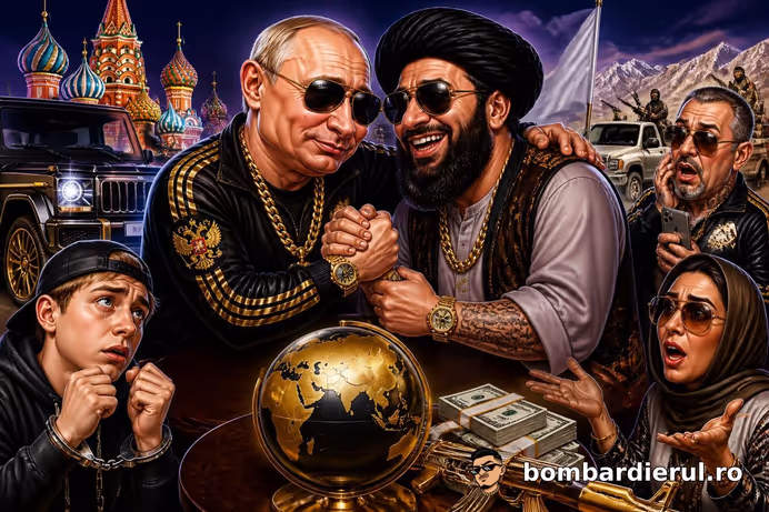 RUSIA-TALIBANII: DE LA VECINI LA FRATI! tânărul de 19 ani, amendat că i-a făcut „idioți din peșteri” - fii atent la mușuroiul diplomatic!