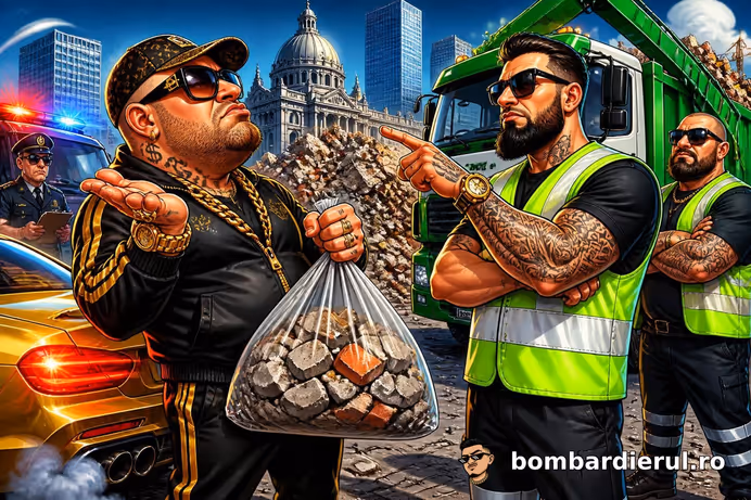 AMENDĂ DE 20.000 DE LEI PENTRU UN SAC DE MOLOZ! Firmele autorizate salvează buzunarul, dar și mediul! Cine plătește prostia?