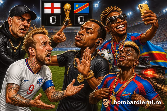 SCANDAL MONSTRU la CM 2026! Anglia - Congo 0-0 la pauză, dar congolezii conduc cu 1-0! Kane, penalty refuzat! Arbitrul, dat în judecată de englezi!