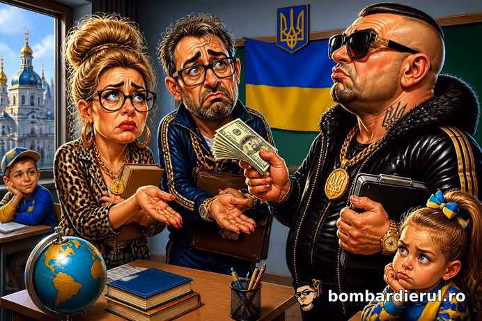 AMENDĂ DE RUȘINE! Doi profesori din Kiev, sancționați că au vorbit rusește la oră! Cine plătește pentru limba agresorului?