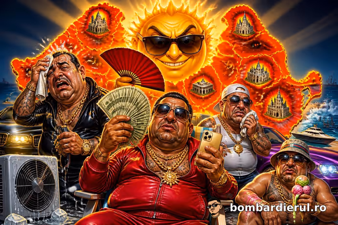 TOPITOREA GENERALĂ! 41 de grade în 35 de județe, nopți tropicale și aer de saună! Cine mai suportă canicula asta?
