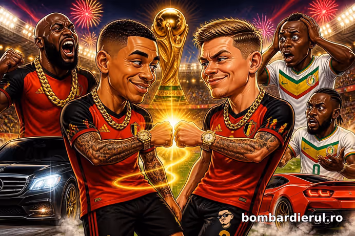 DUPĂ CE S-AU CERTAT CA LA UȘA BLOCULUI, BELGIA A ÎNTORS-O PE SENEGAL! Tielemans și Trossard, de la scandal la golul care i-a calificat!