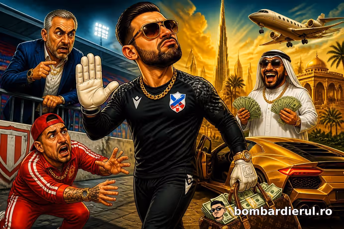 ȘOC TOTAL! Giannis Anestis, portarul lui FC Botoșani, refuză UTA Arad și visează la milioane în Arabia Saudită! Cine-l plătește?