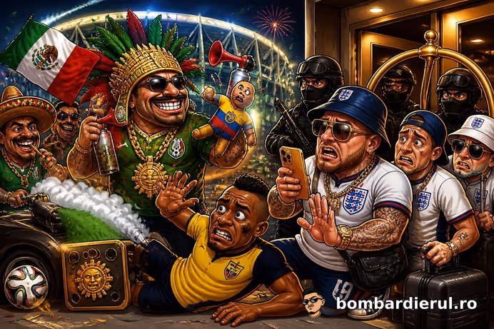 SABOTAJ ÎN STIL MEXICAN! Englezii tremură la Azteca: au cerut armată la hotel după ce Ecuador a fost terorizat!