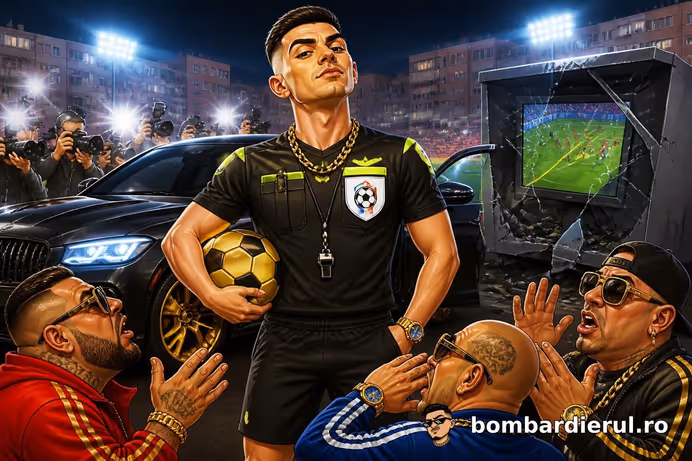 LA 28 DE ANI, ȘI-A LUAT INIMA ÎN DINȚI! Arbitrul ieșean Gabriel Mihuleac promovat în SuperLigă  -  de ce nu mai e nevoie de VAR la Berceni?