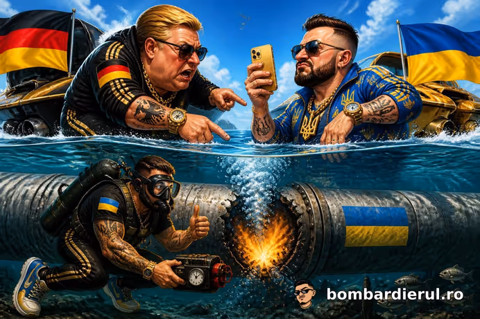 SABOTAJ SUB MARE! Germania spune că ucrainienii au aruncat Nord Stream-ul în aer! Cine plătește factura?