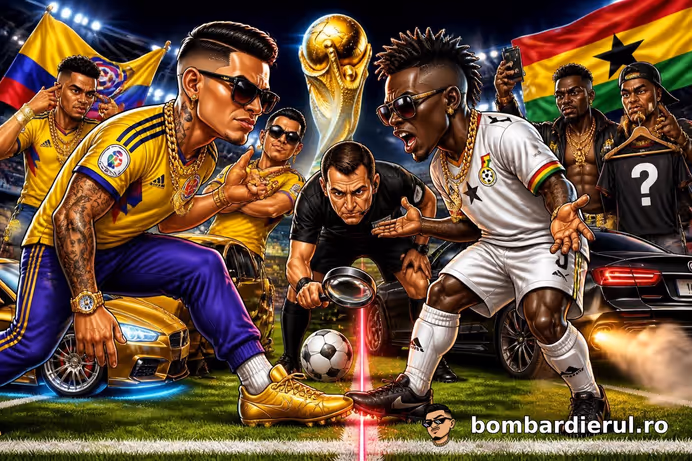 ȘOC TOTAL! Columbia  -  Ghana în 16-imi: scandal, ofsaid milimetric și jucători fără contract! Pe cine trimiți în sferturi?