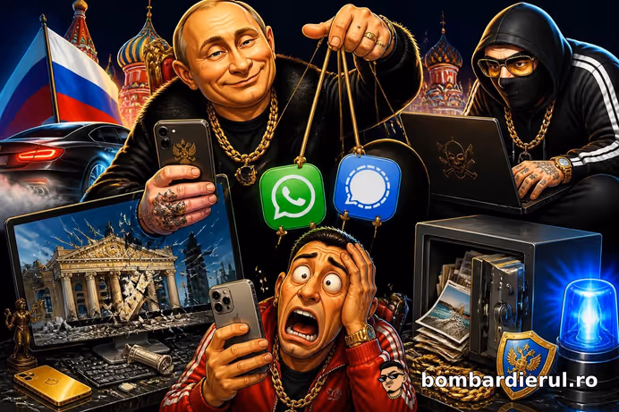 ATENȚIE, ROMÂNI! Rușii îți sparg WhatsApp-ul la comandă, iar site-ul Culturii Constanța a fost făcut praf de AntonKill!