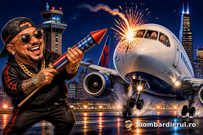 ȘOC LA CHICAGO! Un avion Delta, pocnit din senin de un foc de artificii! Cum naiba s-a întâmplat asta?